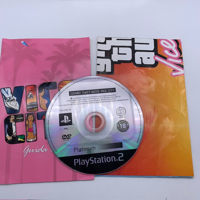 Grand Theft Auto: Vice City Platinum PS2 Playstation 2 PAL ITA (USATO)