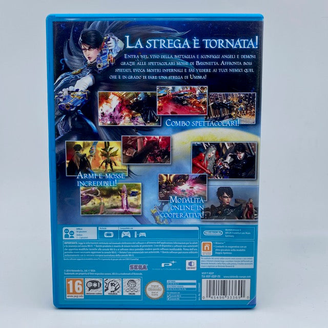 Bayonetta 2 Nintendo WiiU PAL ITA (usato)