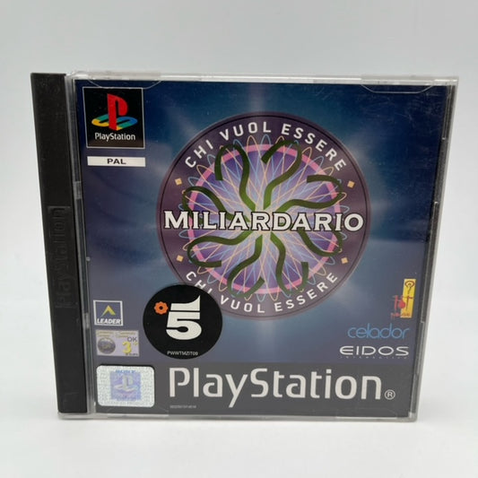 Chi Vuol Essere Miliardario ? PS1 Playstation 1 PAL ITA (USATO)