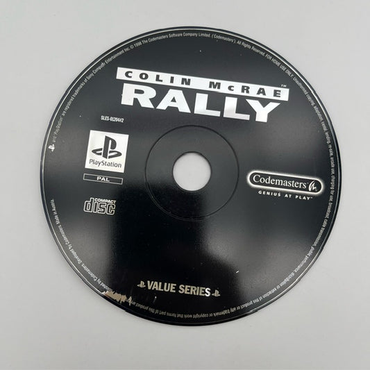 Colin McRae Rally Value Series PS1 Playstation 1 PAL LOOSE (USATO)