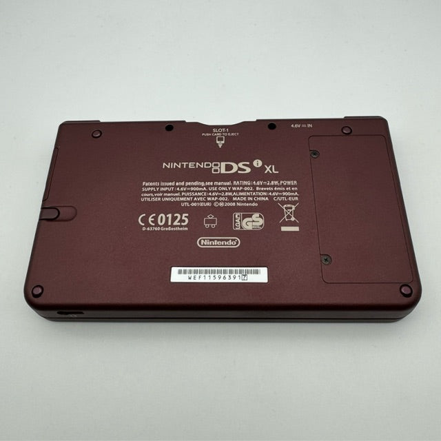 Console Nintendo DSI XL Rosso Vinaccia PAL (USATA)