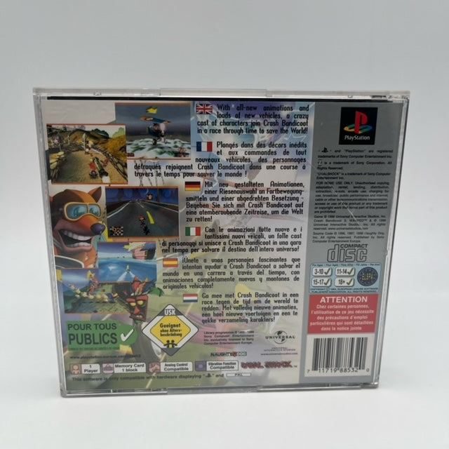Crash Bandicoot 3 Warped Platinum PS1 PAL MULTI (USATO)