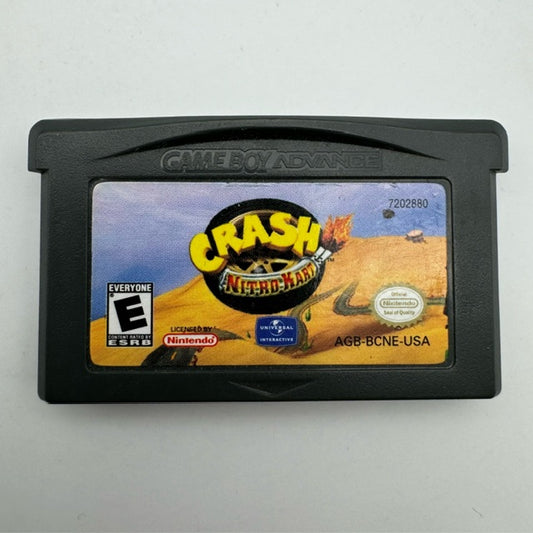 Crash Nitro Kart GBA Game Boy Advance PAL LOOSE (USATO)
