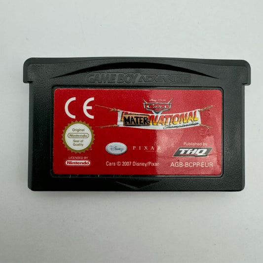 Disney Cars Maternational Championship GBA Game Boy Advance PAL LOOSE (USATO)