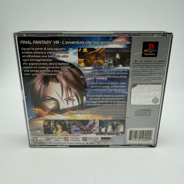 Final Fantasy VIII 8 Platinum PS1 Playstation 1 PAL ITA (USATO)