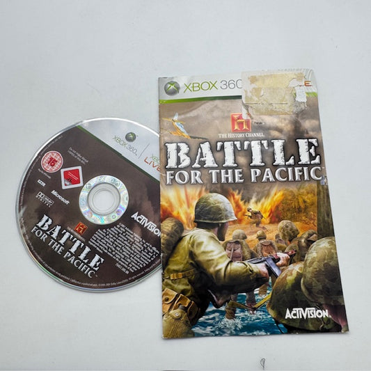 The History Channel Battle for the Pacific Xbox 360 PAL ITA (Usato)