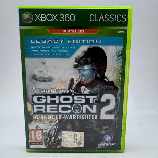 Tom Clancy's Ghost Recon Advanced Warfighter 2 Legacy Edition Xbox 360 PAL ITA (USATO)