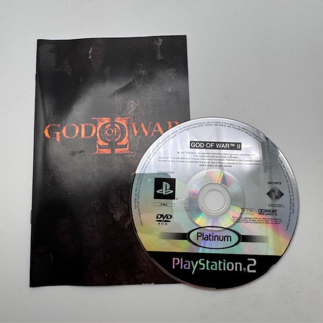 God Of War II Platinum PS2 Playstation 2 PAL ITA (USATO)