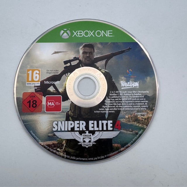 Sniper Elite 4 Xbox One/Series X PAL UK (USATO)