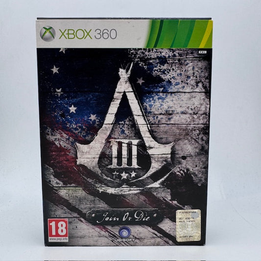 Assassin’s Creed III 3 Join Or Die Xbox 360 Pal Ita (USATO)