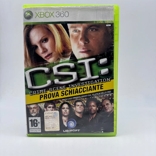 CSI: Crime Scene Investigation Prova Schiacciante Xbox 360 PAL ITA (USATO)