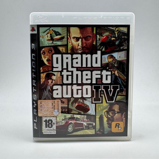 Grand Therft Auto IV PS3 Playstation 3 PAL ITA (usato)