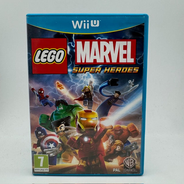 Lego Marvel Super Heroes Nintendo WiiU PAL GER/FRA Triangolo Viola (Usato)