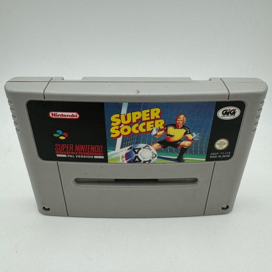 Super Soccer SNES Super Nintendo PAL ITA GIG LOOSE SOLO CARTUCCIA (Usato)