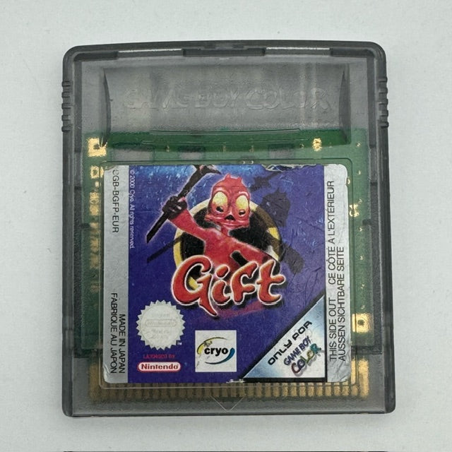Gift GB Game Boy Color PAL LOOSE (USATO)