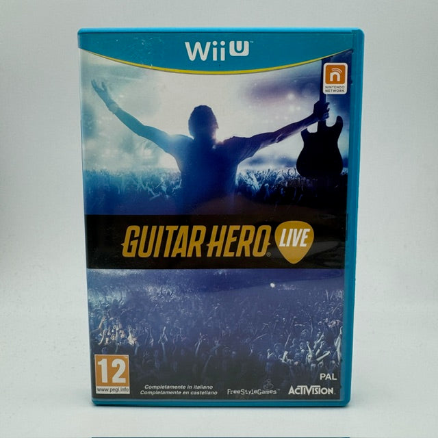 Guitar Hero Live Nintendo WiiU PAL ITA /SPA Triangolo Viola (Usato)
