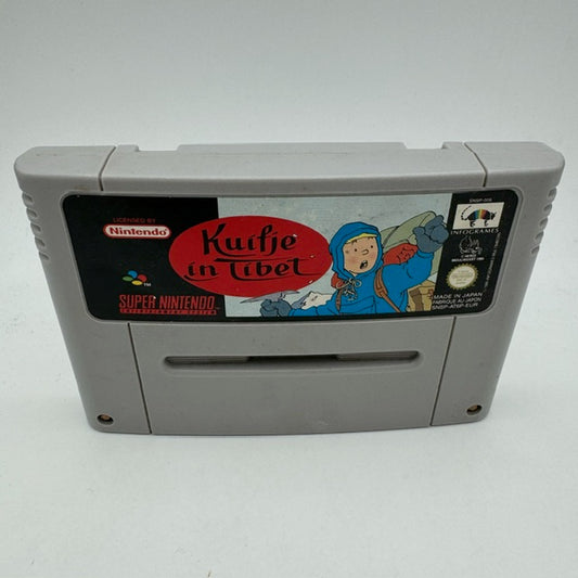 TinTin In Tibet SNES Super Nintendo PAL LOOSE SOLO CARTUCCIA (Usato)