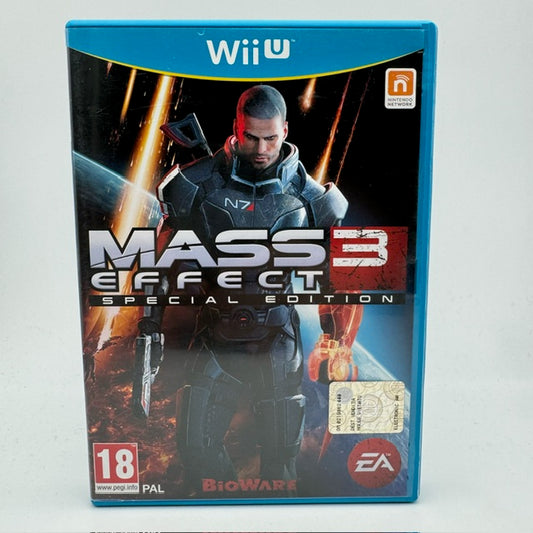 Mass Effect 3 Special Edition Nintendo WiiU PAL Triangolo Blu (Usato)