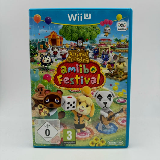 Animal Crossing Amiibo Festival Nintendo WiiU PAL Triangolo Viola (Usato)