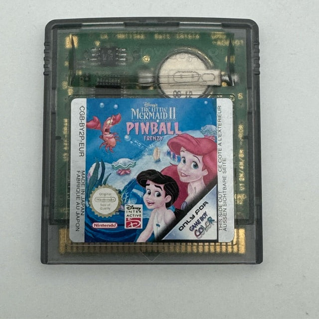 LA Sirenetta 2 Pinball Frenzy GB Game Boy Color PAL LOOSE (USATO)