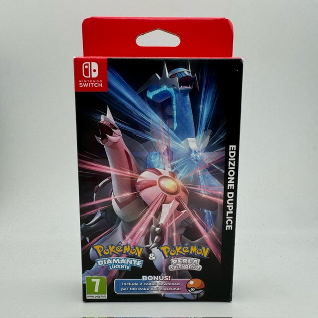 Pokemon Diamante Lucente + Perla Splendente Nintendo Switch PAL ITA (NUOVO)
