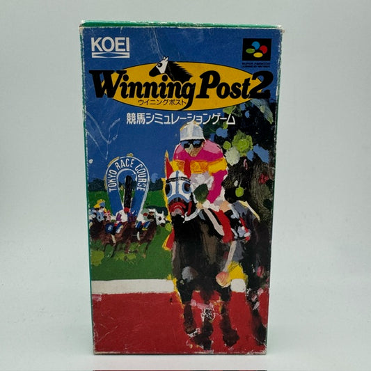 Winning Post 2 SNES Super Nintendo NTSC-JAP (Usato)