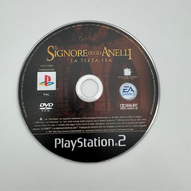 Il Signore Degli Anelli La Terza Era PS2 Playstation 2 PAL ITA (USATO)
