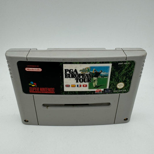 PGA European Tour SNES Super Nintendo PAL LOOSE SOLO CARTUCCIA (Usato)