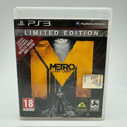 Metro Last Light Sony Playstation 3 Pal Ita (USATO)