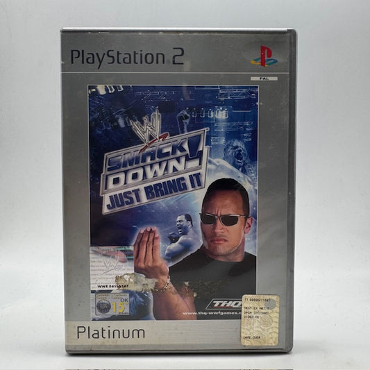 WWI Smackdown! Just bring it PS 2 Playstation 2 PAL ITA (Usato)