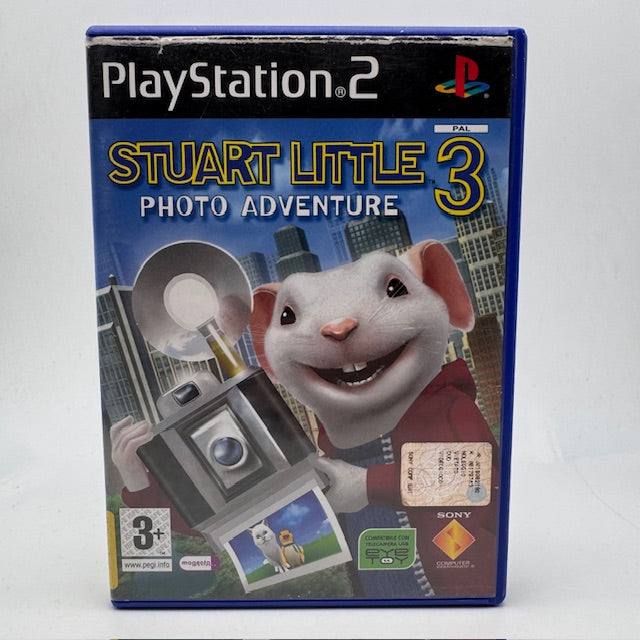Stuart Little 3 Photo Adventure PS2 Playstation 2 PAL ITA (USATO)