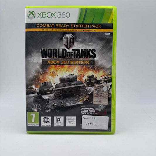 World of Tanks (SERVER INATTIVI) Xbox 360 PAL ITA (USATO)