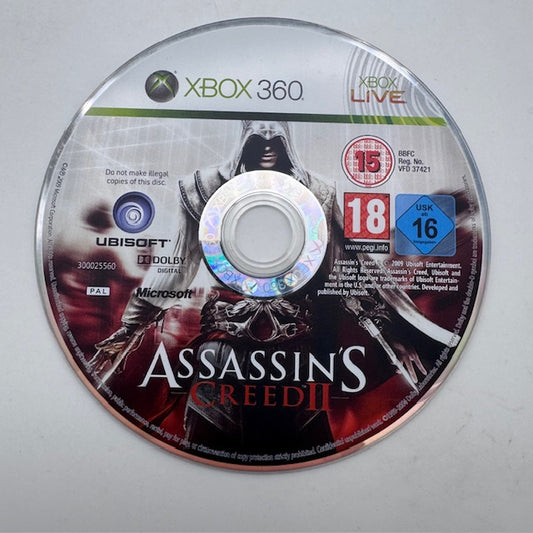 Assassin's Creed II 2 Xbox 360 PAL ITA (LOOSE) (USATO)