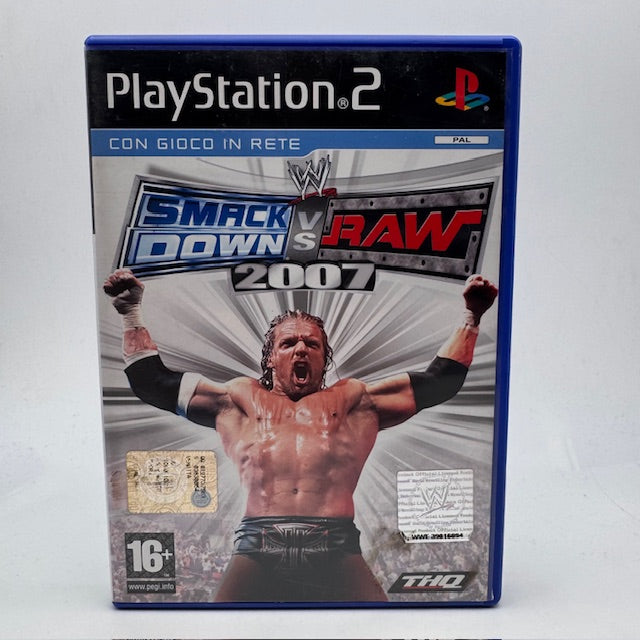 Smackdown! VS Raw 2007 PS2 Playstation 2 PAL ITA (USATO)