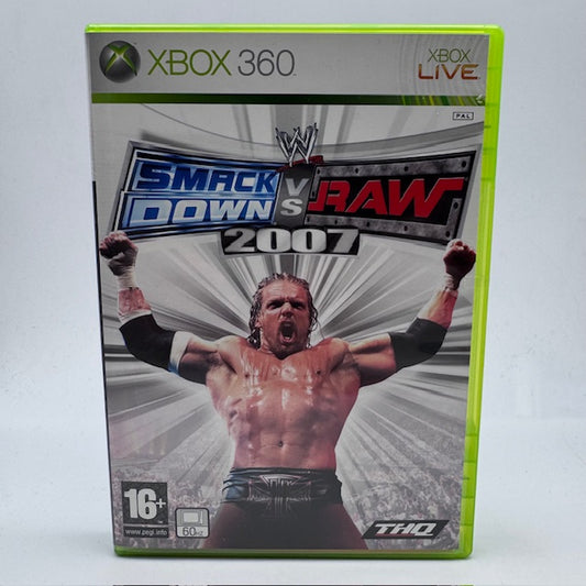 SMACKDOWN VS RAW 2007 Xbox 360 PAL ITA (USATO)