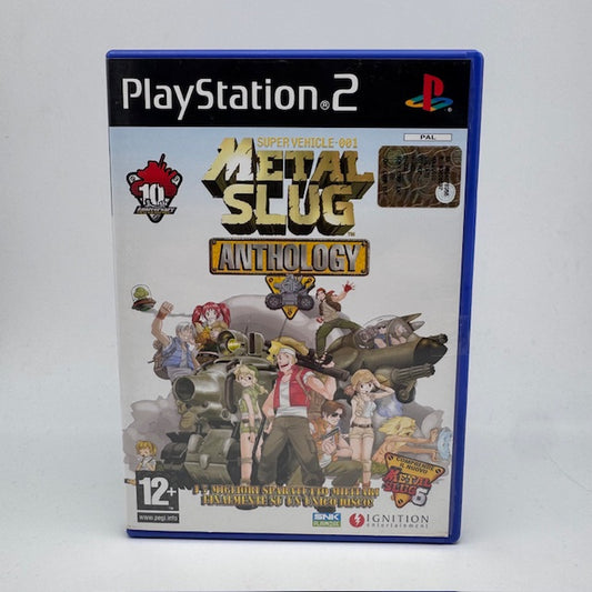 Metal Slug Anthology PS2 Playstation 2 PAL ITA (USATO)