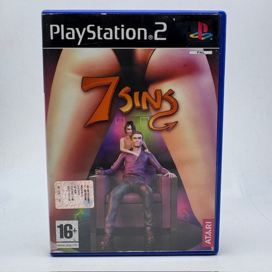 7 Sins PS2 Playstation 2 PAL ITA (USATO)
