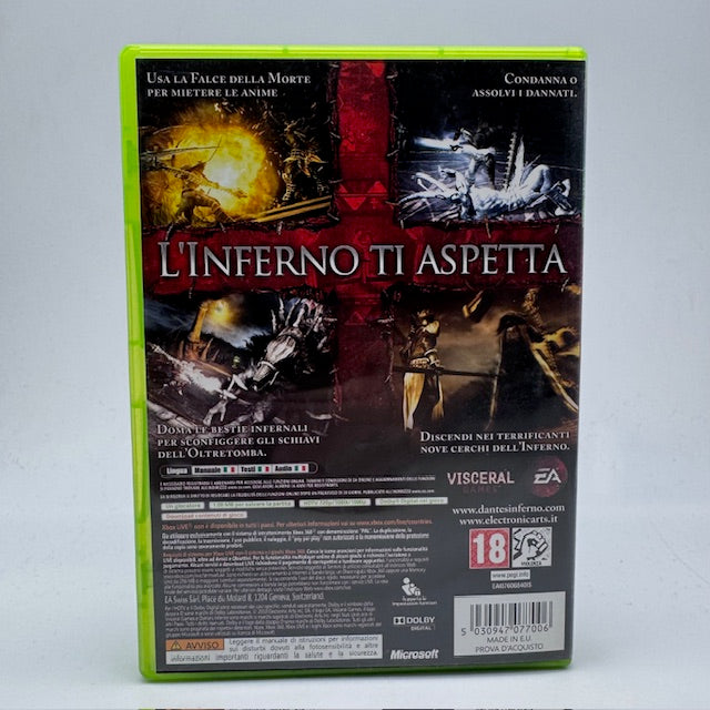 Dante's Inferno Xbox 360 PAL ITA (USATO)