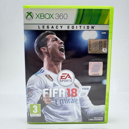 FIFA 18 Legacy Edition Xbox 360 PAL ITA (USATO)