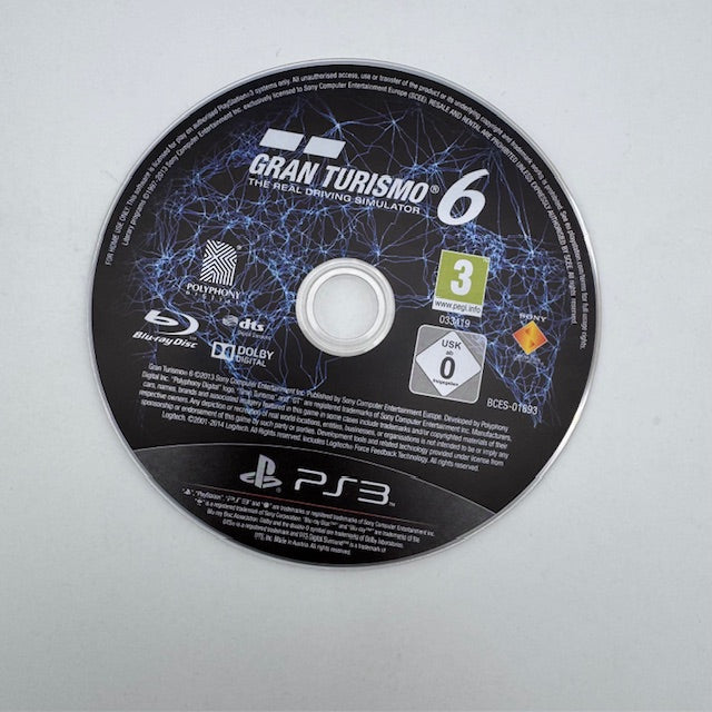 Gran Turismo 6 PS3 Playstation 3 PAL ITA (usato)