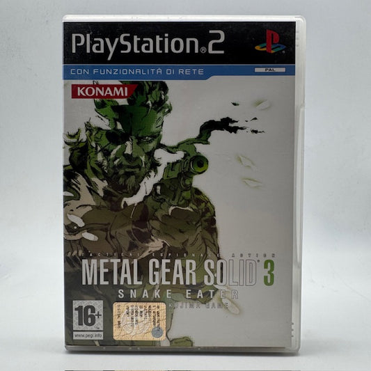 Metal Gear Solid 3 Snake Eater PS2 Playstation 2 PAL ITA (USATO)