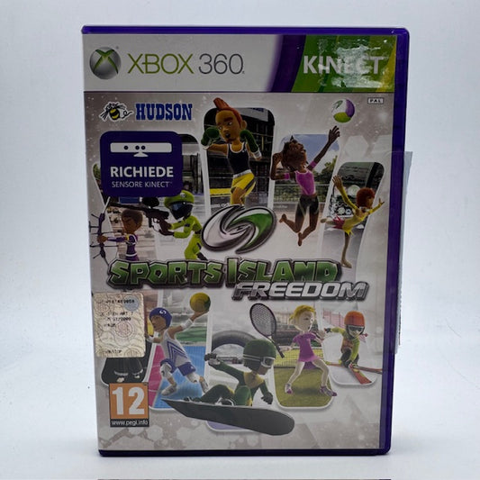 SPORTS ISLAND FREEDOM Xbox 360 PAL ITA (USATO)
