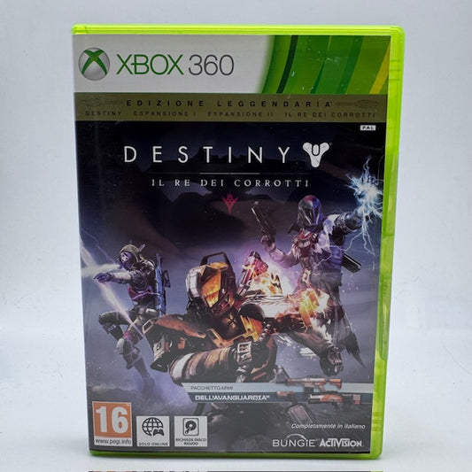 DESTINY IL RE DEI CORROTTI Edizione Leggendaria Xbox 360 PAL ITA (USATO)