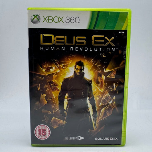DEUS EX HUMAN REVOLUTION Xbox 360 PAL UK (USATO)