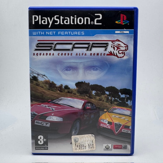 SCAR PS2 Playstation 2 PAL ITA (USATO)