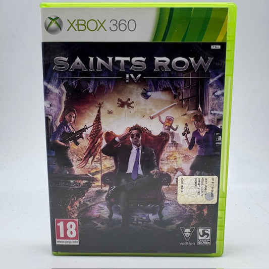 Saints Row 4 (IV) Xbox 360 PAL ITA (USATO)