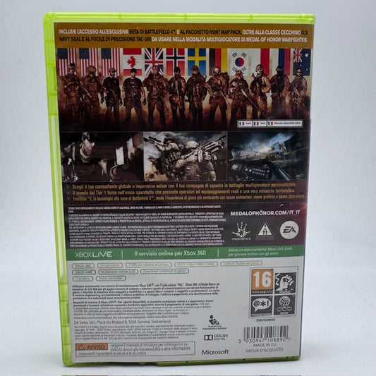 Medal Of Honor Warfighter Limited Edition Xbox 360 PAL ITA (USATO)