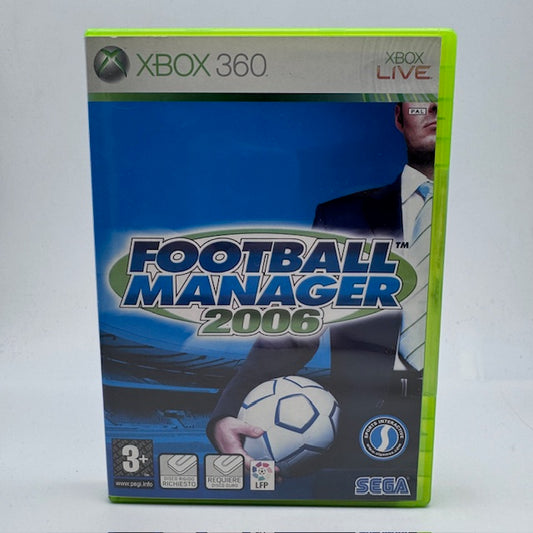 Football Manager 2006 Xbox 360 PAL ITA (USATO)