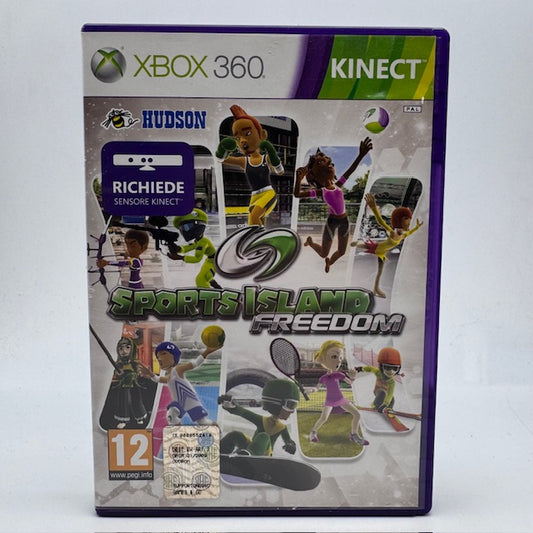 SPORTS ISLAND FREEDOM Xbox 360 PAL ITA (USATO)