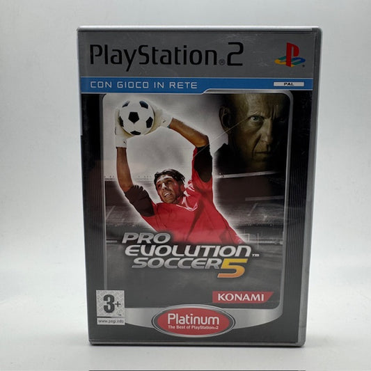 Pro Evolution Soccer 5 Platinum Ps2 Playstation 2 PAL ITA (USATO)